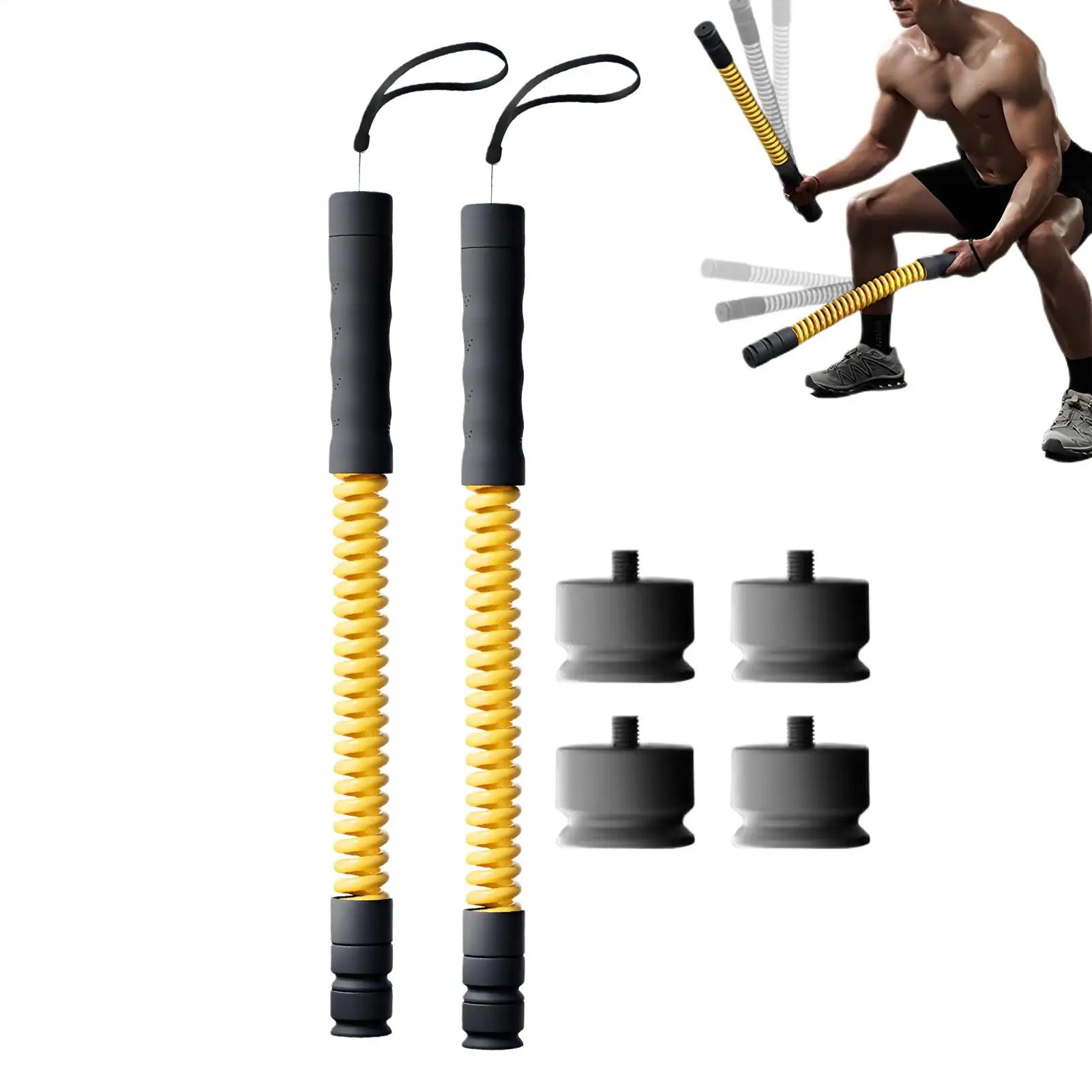 2pcs-adjustable-resistance-ropeless-battlerope-ropeless-battlerope-for-homegym-full-body-workout-fitness-training-rope-equipment