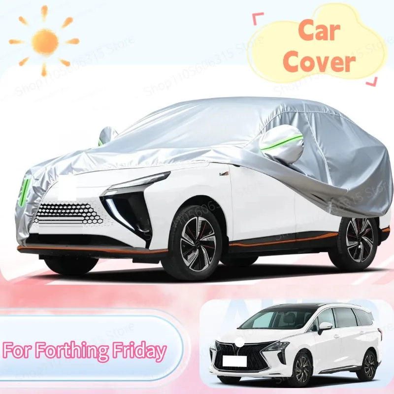 For Forthing Friday Full Protective Car Cover Waterproof Sunproof Rainproof Dustproof Heat Insulation Scratch Resistant