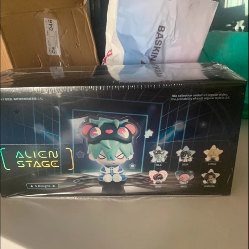 

【Низкая цена】Аниме Чужой сценический брелок с персонажем Лука Till Sua Ivan Mizi Hyuna Maumet, мини-плюшевый талисман, модная слепая коробка, игрушка в подарок