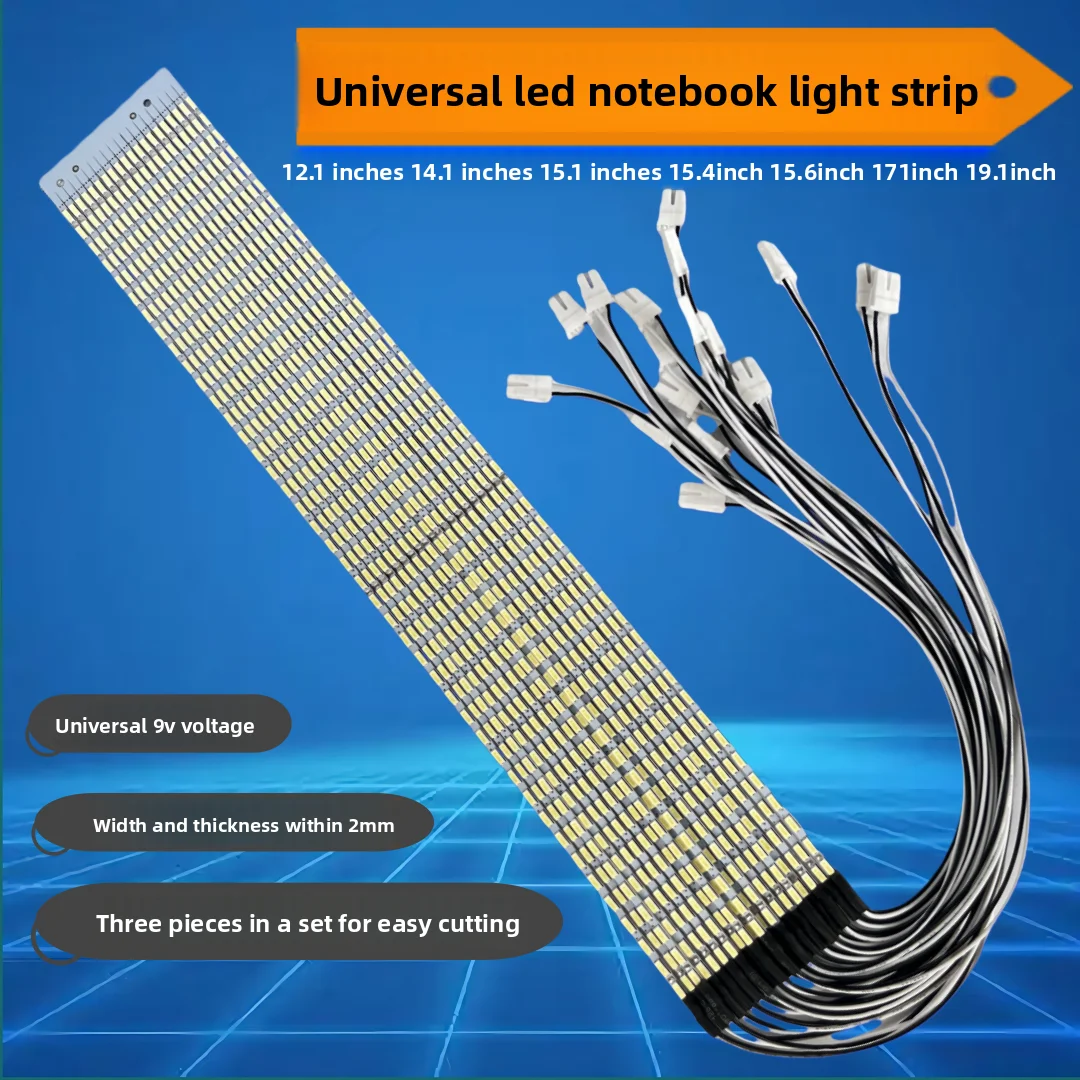 12.1 14.1 15.1 15.4 15.6 17.1 19.1 inch  notebook LCD modified led strip single strip