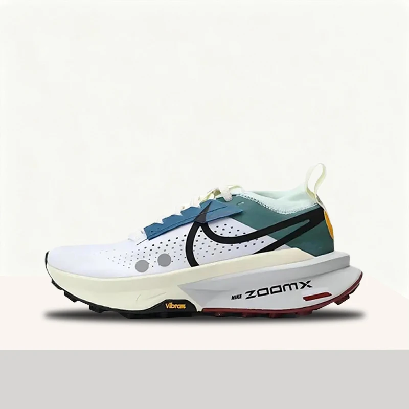 Nike Zegama Trail 2 Versatile, Fashion-Forward Design Color-Blocked Low-Top Trail Running Shoes Men's Gray FD5190-101