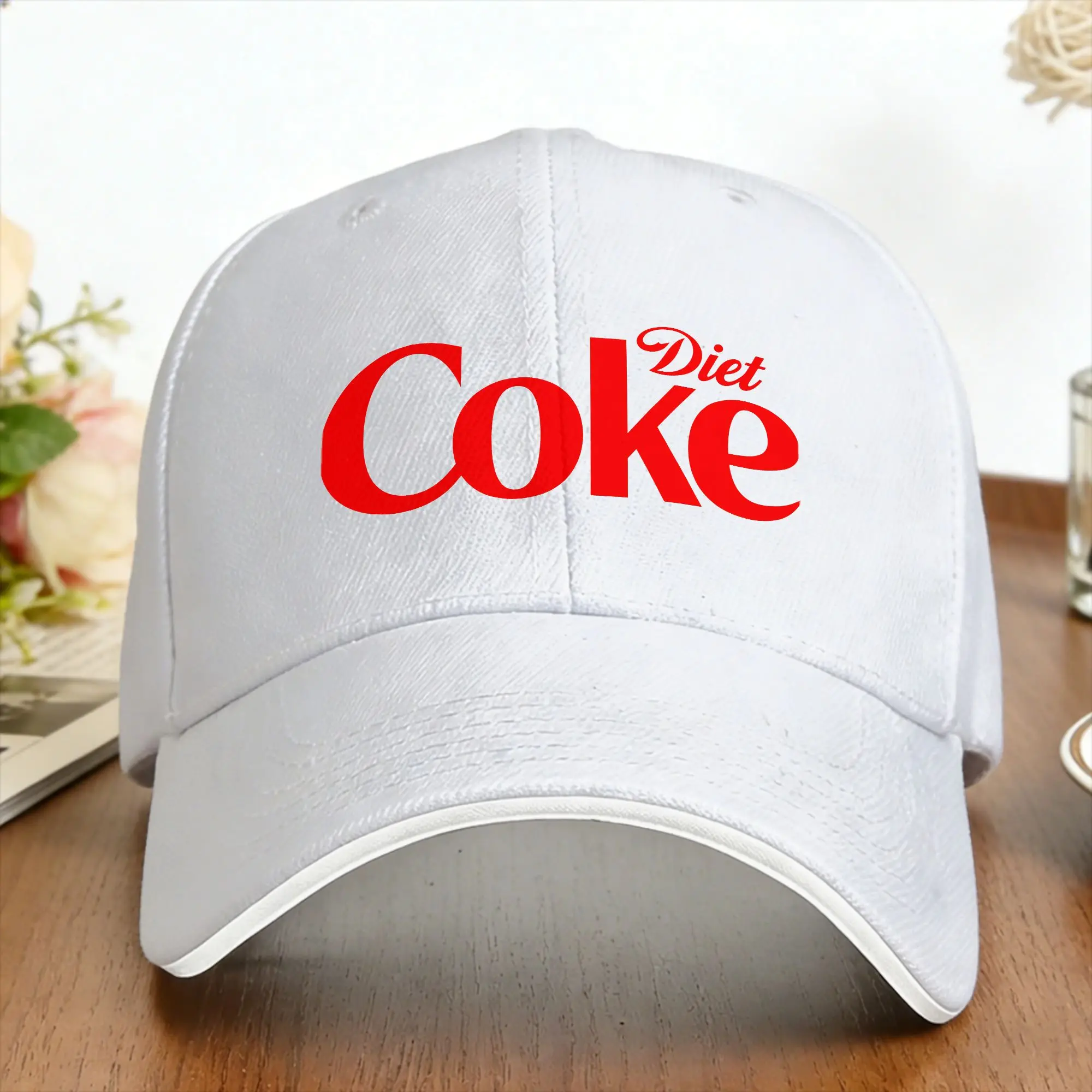 Coke Lover Diet Baseball Cap Drink  Unisex Print Trucker Hat Summer Fashion Tennis Skate Baseball Caps