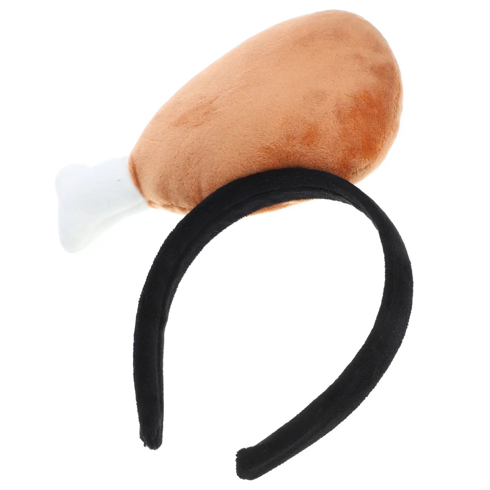

Turkey Leg Headband Funny Party Headpiece Soft Comfortable Photo Prop Cute Summer Hair Accessories Cosplay Party Supplies