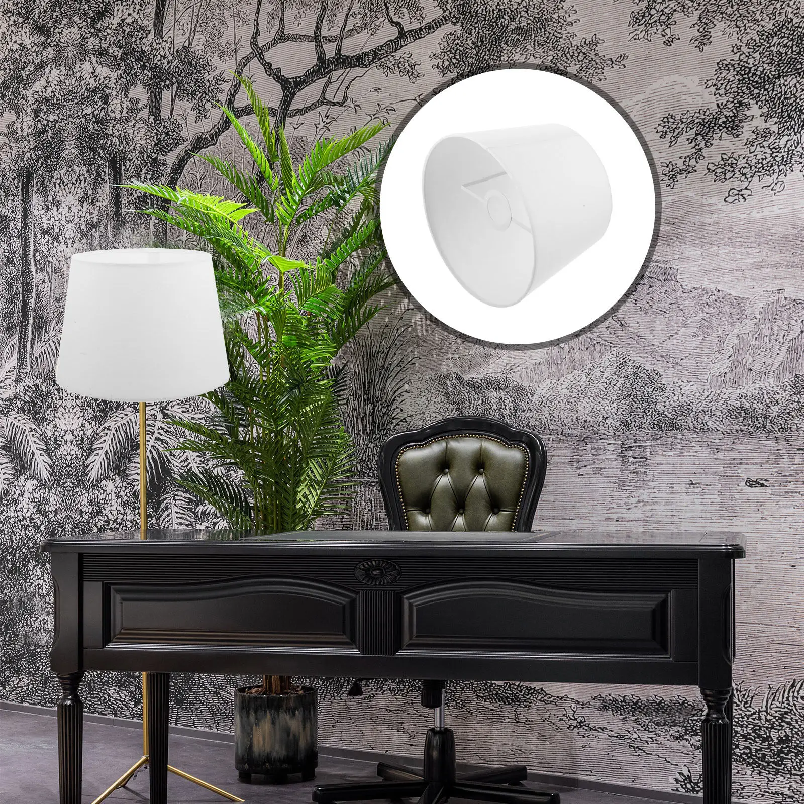 

Сменный тканевый абажур в деревенском стиле, простой, нежный, цветной, для настольных и подвесных ламп, в китайском деревенском стиле