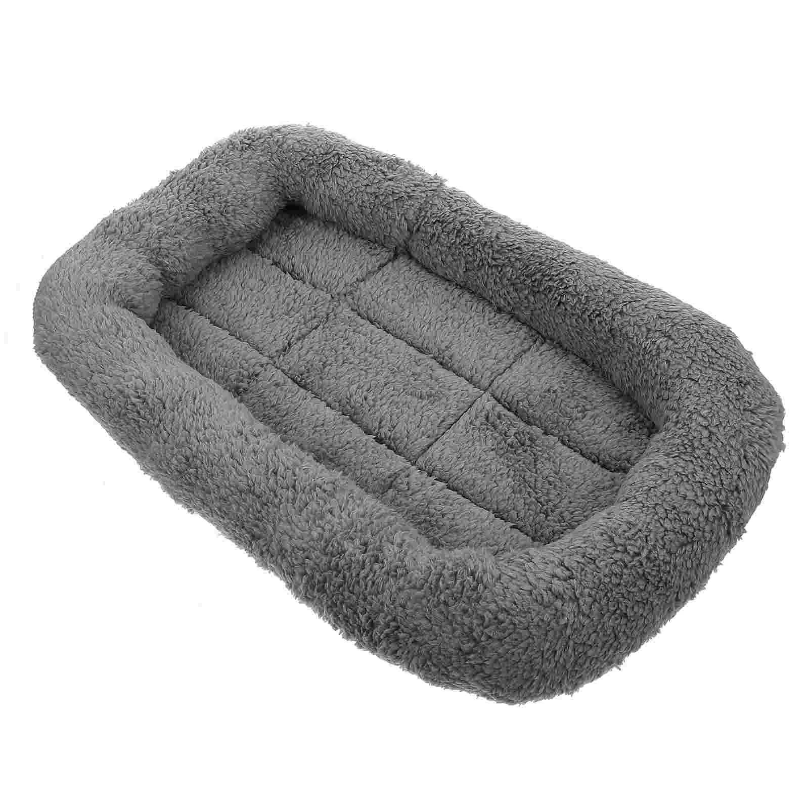 Bed Mat for Dogs Cats Plush Warm Sleeping Sofa Blanket Washable Extra Large Cushion Puppy Mattress