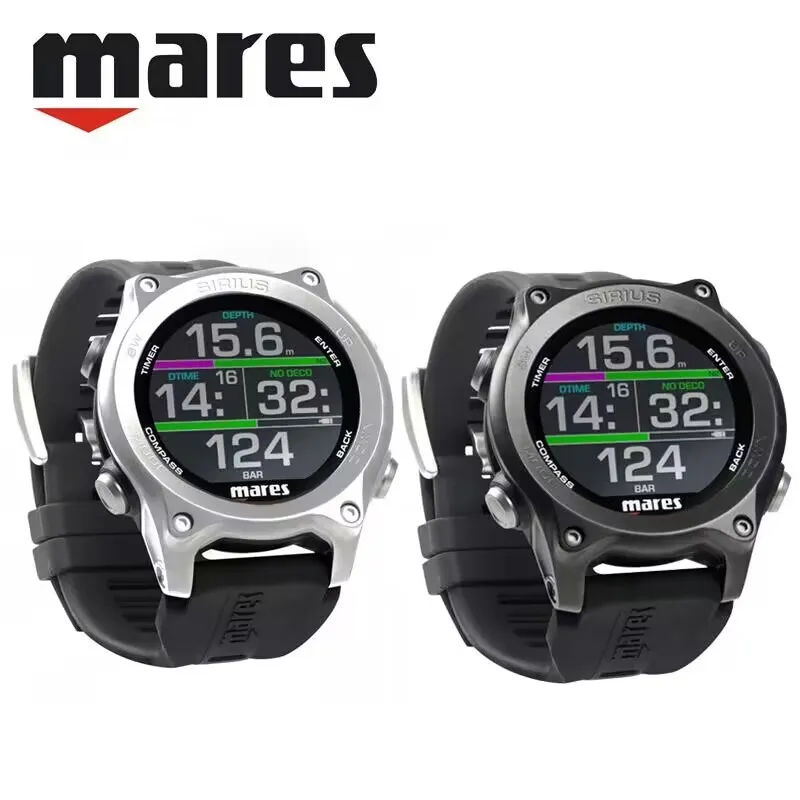 Mares SIRIUS Sirius Diving Computer Watch Scuba Free Diving Watch Bluetooth Wireless Charging