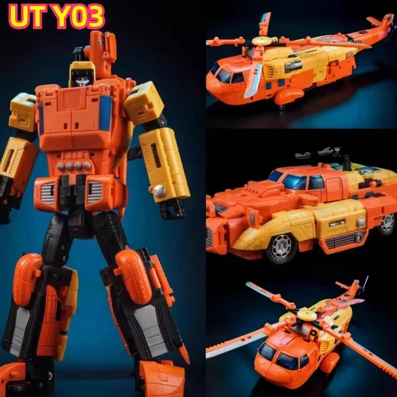 IN STOCK Unique Toys UT Y-03 Y03 Sandstorm Sworder Alloy Action Figure Robot Toy Model Deformed Collection Gift Toy