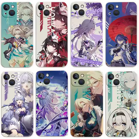 Honkai Star Rail Phone Case For Xiaomi 14T 13T 11T 10T 12T Pro 15 11 12 Lite POCO X3 M3 M4 M5 X4 X5 F5 F6 M7 F7 Pro Soft Cover