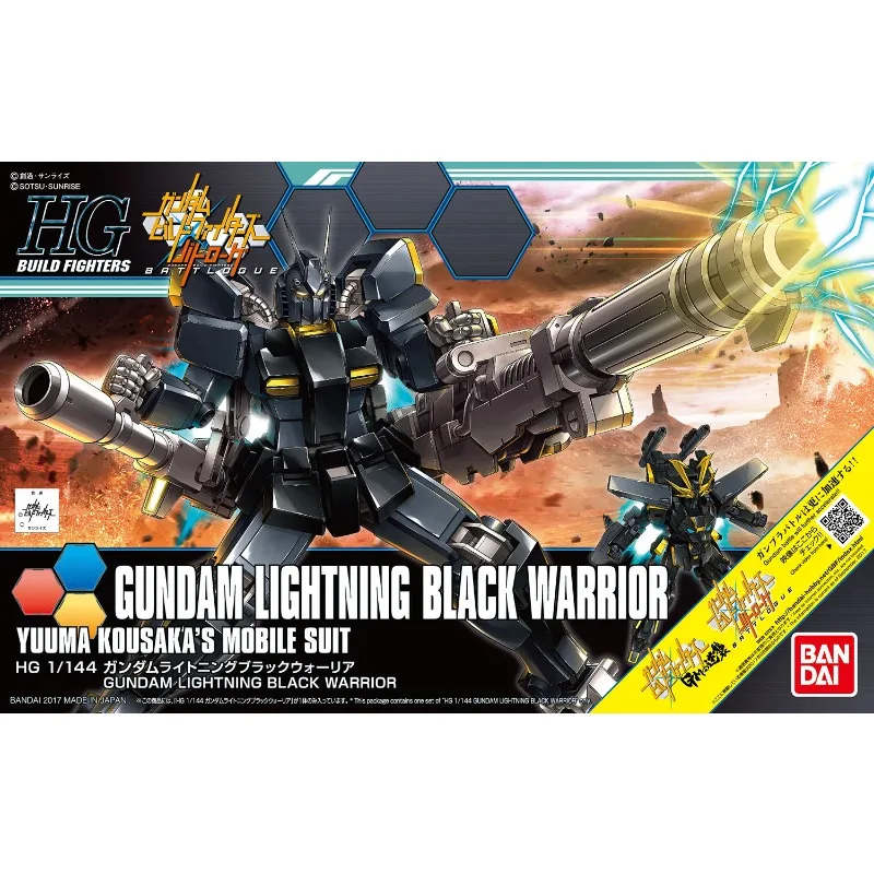 

В наличии Bandai натуральная HG Gundam Lightning Black Warrior Gundam аниме фигурка в сборе модель игрушки подарки