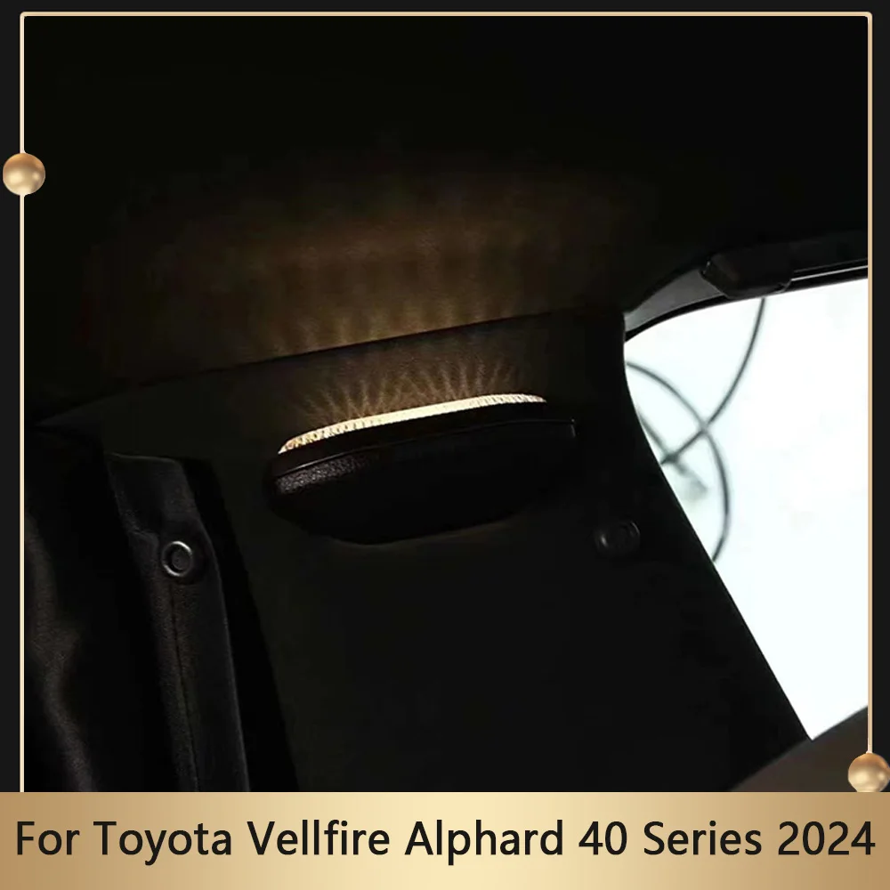 Car Rear Row Ambience Light Roof Constant Light Interior Lighting Led Wall lamp For Toyota Alphard Vellfire 40 Series 2024