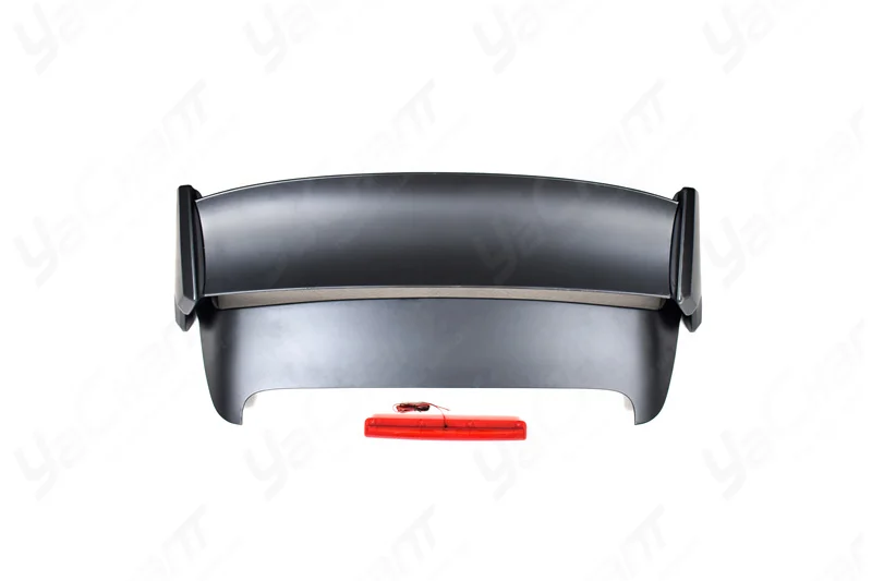 Car Accessories ABS GRB Rear Spoiler with Break Light VS Ver.1 Style Fit For 2008-2014 Impreza GRB WRX STI Trunk Wing