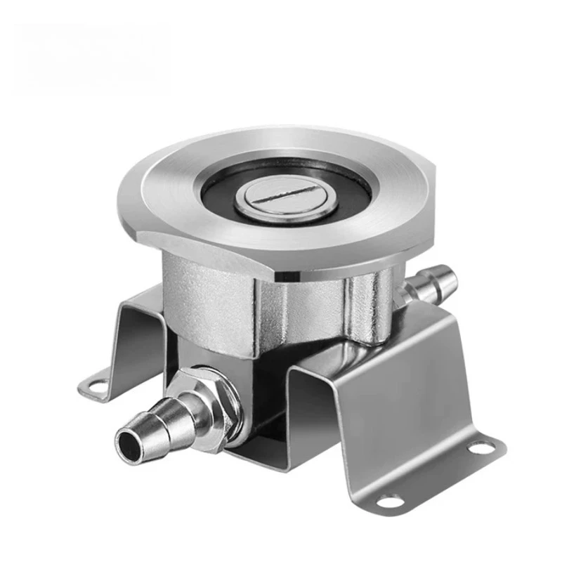 Beer Keg Cleaning Adapter Stainless Steel Leakproof Strong Cleaning Effect Beer Keg Coupler Cleaning Accessory for Bar Home