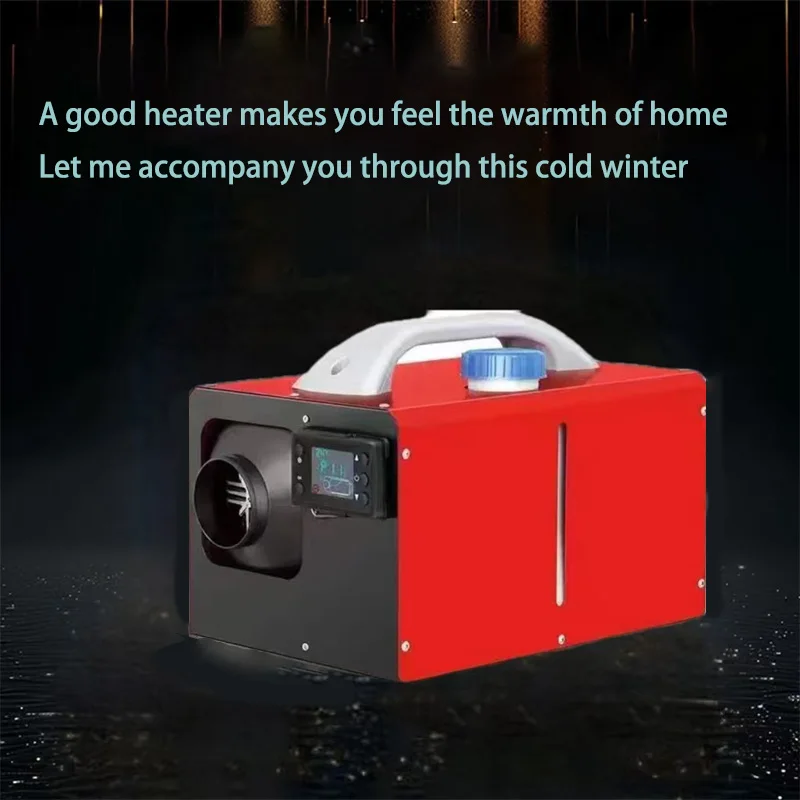 12V/24V Parking Heater Fuel Air Heater Diesel Heater 5KW Singel Hole Outlet Plastic Air Heater For Car Trucks Bus Parking Heater