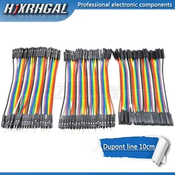 Dupont line 120pcs 10cm male to male + male to female and female to female jumper wire Dupont cable for Arduino diy kit hjxrhgal