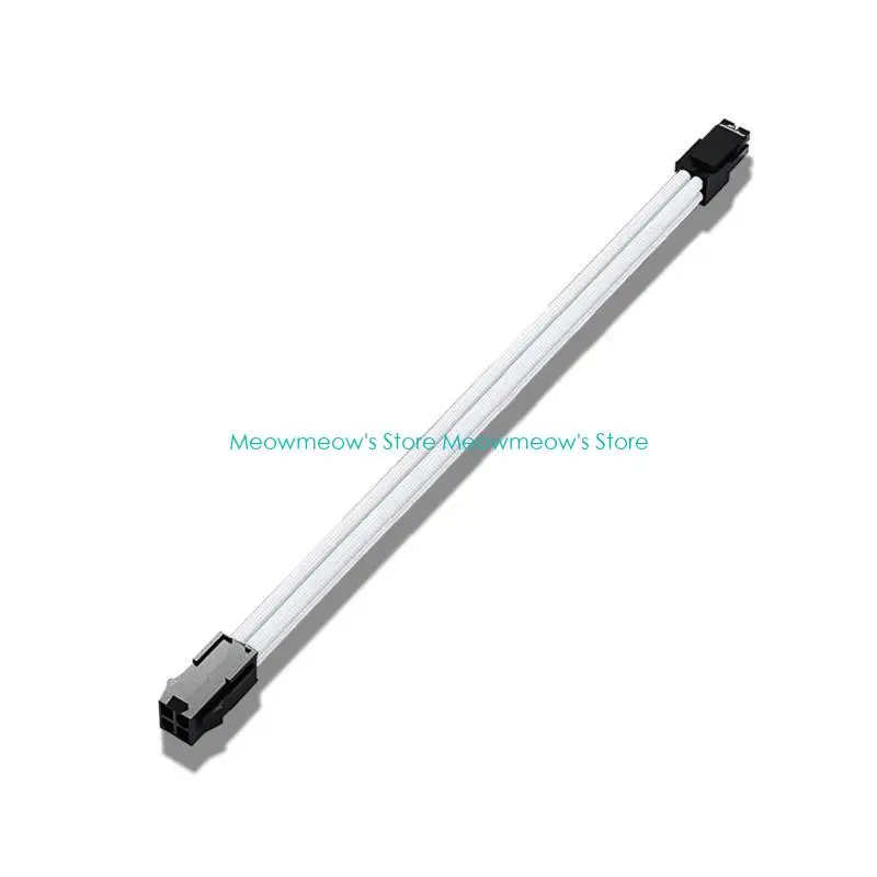 ATX 전원 공급 장치 용 W91A 30cm PSU 슬리브 연장 케이블 24pin/6pin/4pin