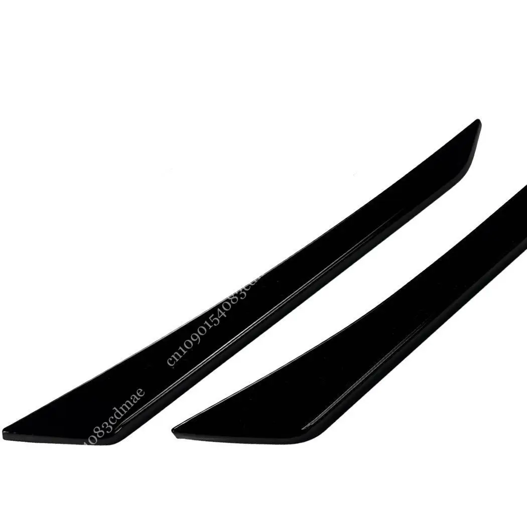 For Ford Fiesta MK8 ST Line 2017 2018 2019 2020 Front Bumper Side Cover Trim Wind Knife Fog Lamp Air Splitter Spoiler Body Kits view 6