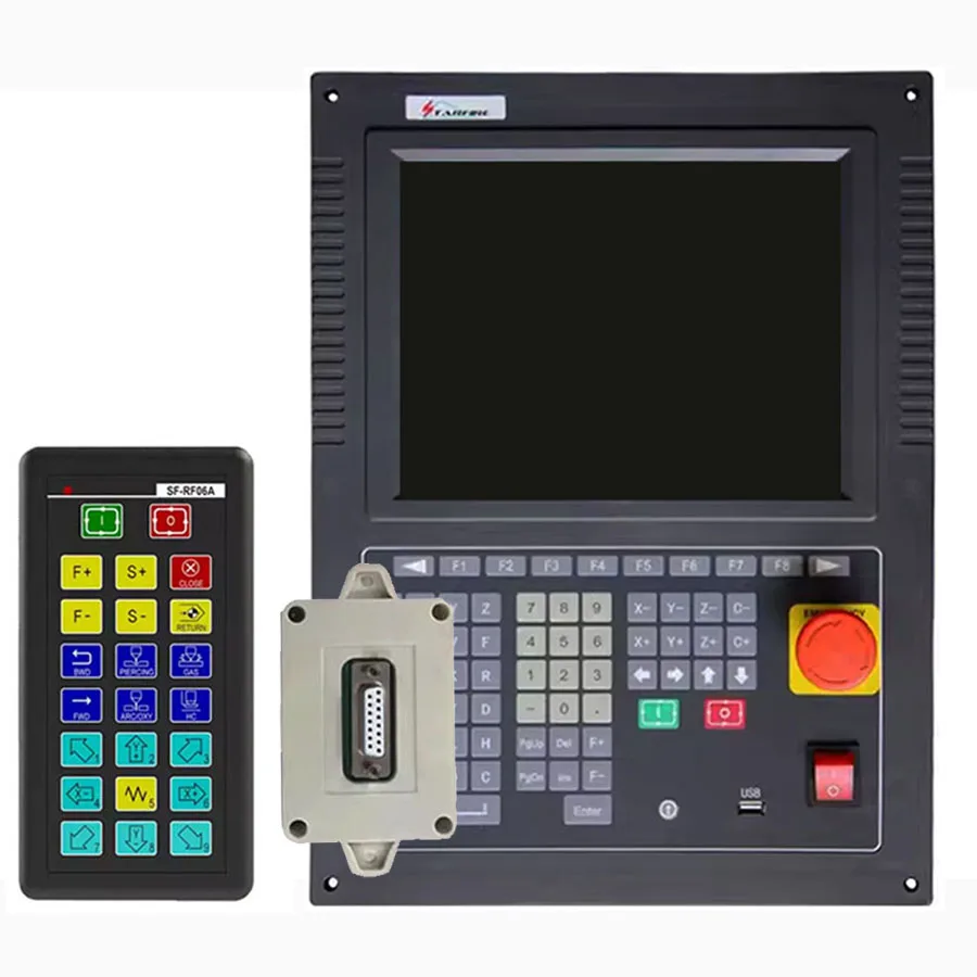 SF2300S CNC plasma/flame cutting machine controller+SF-RF06A wireless remote control CNC cutting system accessories