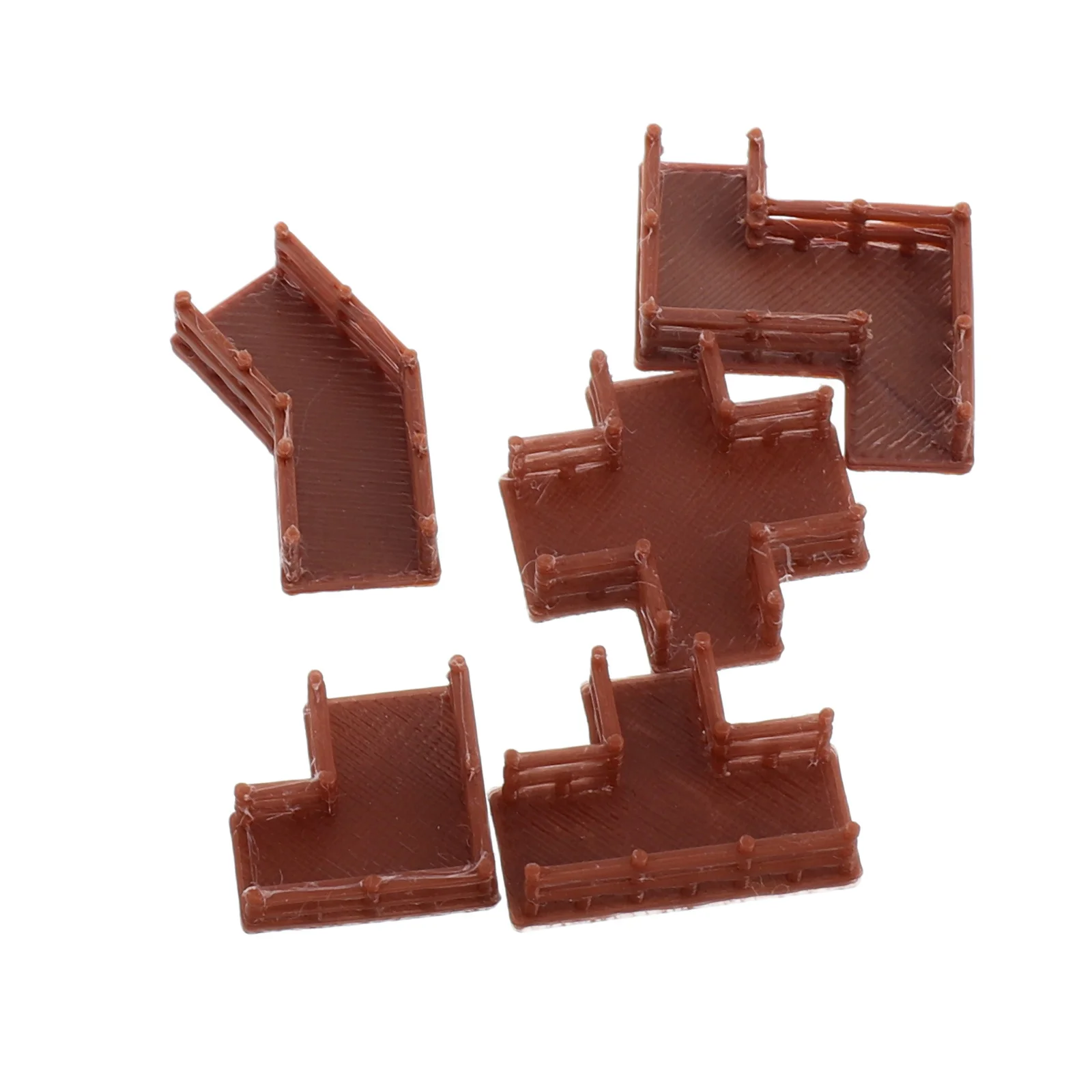 

5Pcs Micro Landscape Staircase Walkway Mini Chinese Pagoda Statue Fish Tank Aquarium Terrarium Decorations Fairy Garden