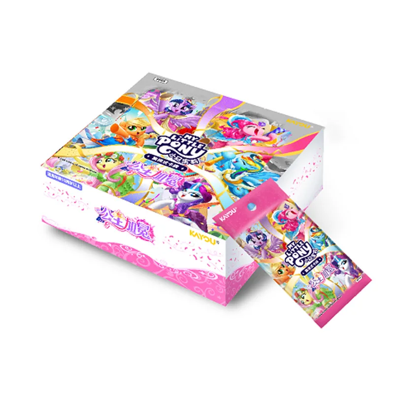 New Genuine KAYOU My Little Pony Princess Coronation 5th Series TCG Hobby Box Rare Edition Cards Limited Parallel Foil Insert