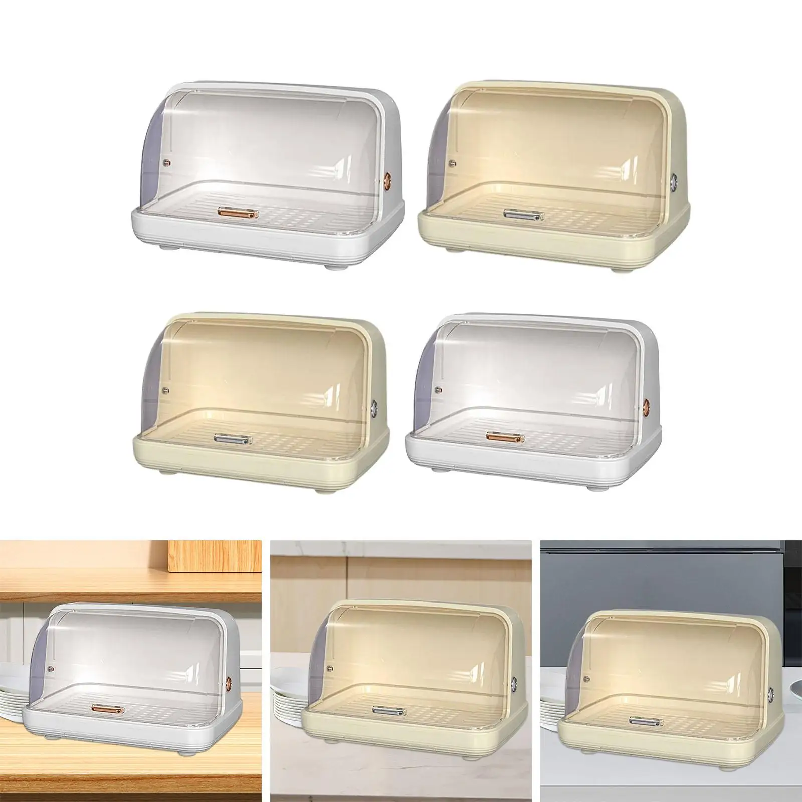 Tableware Storage Box Hollow Design Dish Drainer Storage Organizer for Milk Bottles Kitchen Counter Tea Cup Cultlery Coffee Mug