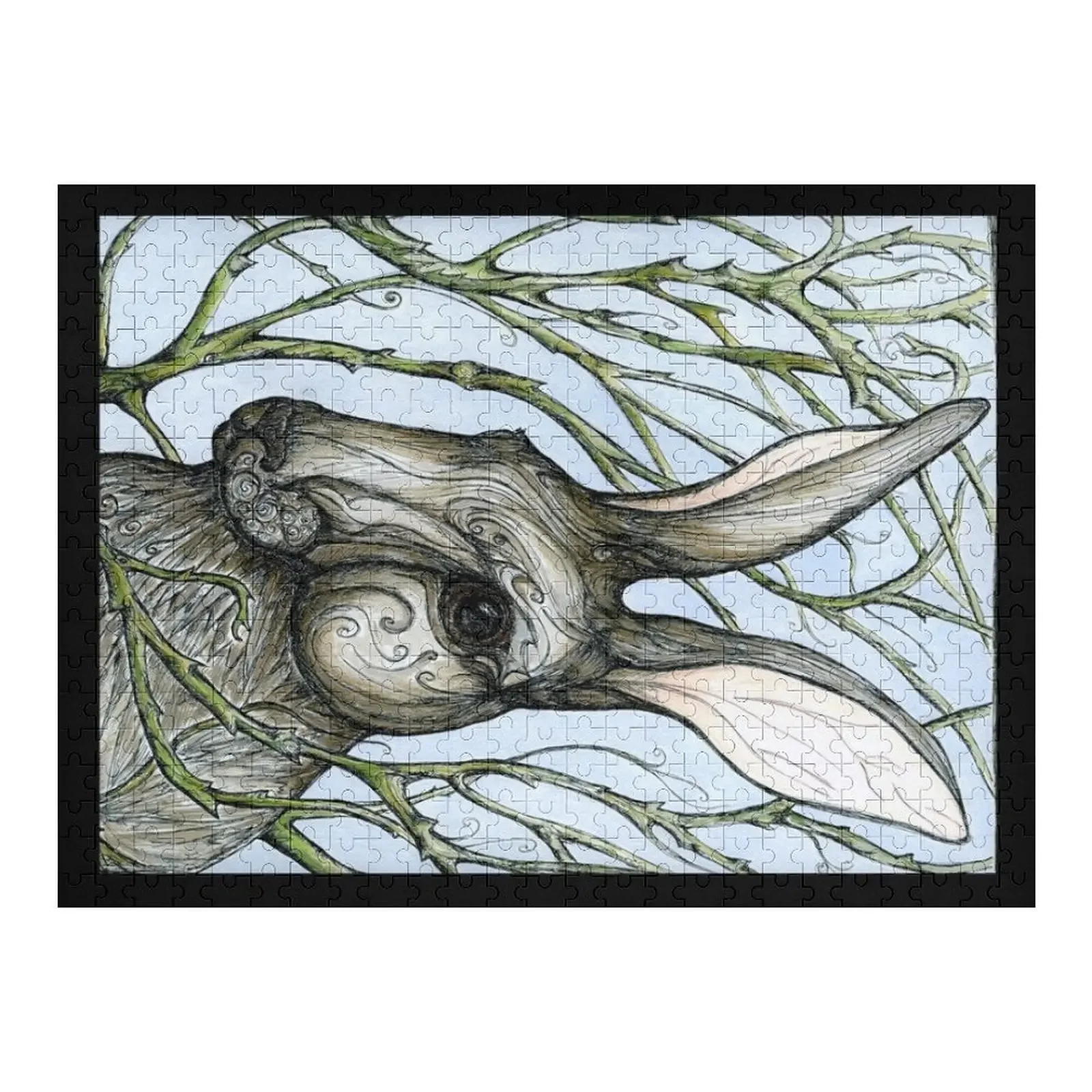 

Hare among the Thorns Jigsaw Puzzle Personalized Personalized Kids Gifts Puzzle