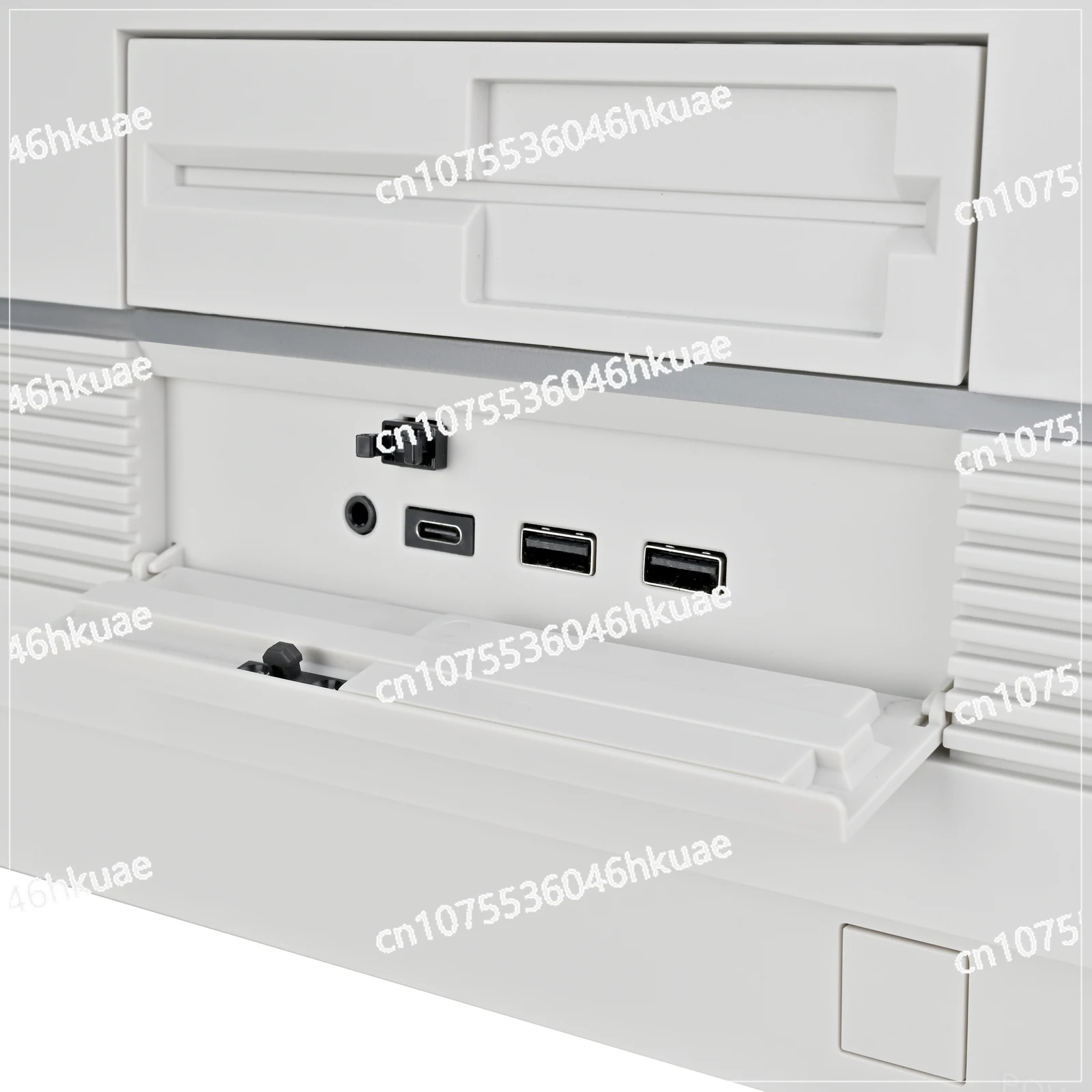 

SilverStone FLP01 Vintage ATX Horizontal Chassis Front TYPE-C Positive Differential Air Duct Non-Water Cooling Support