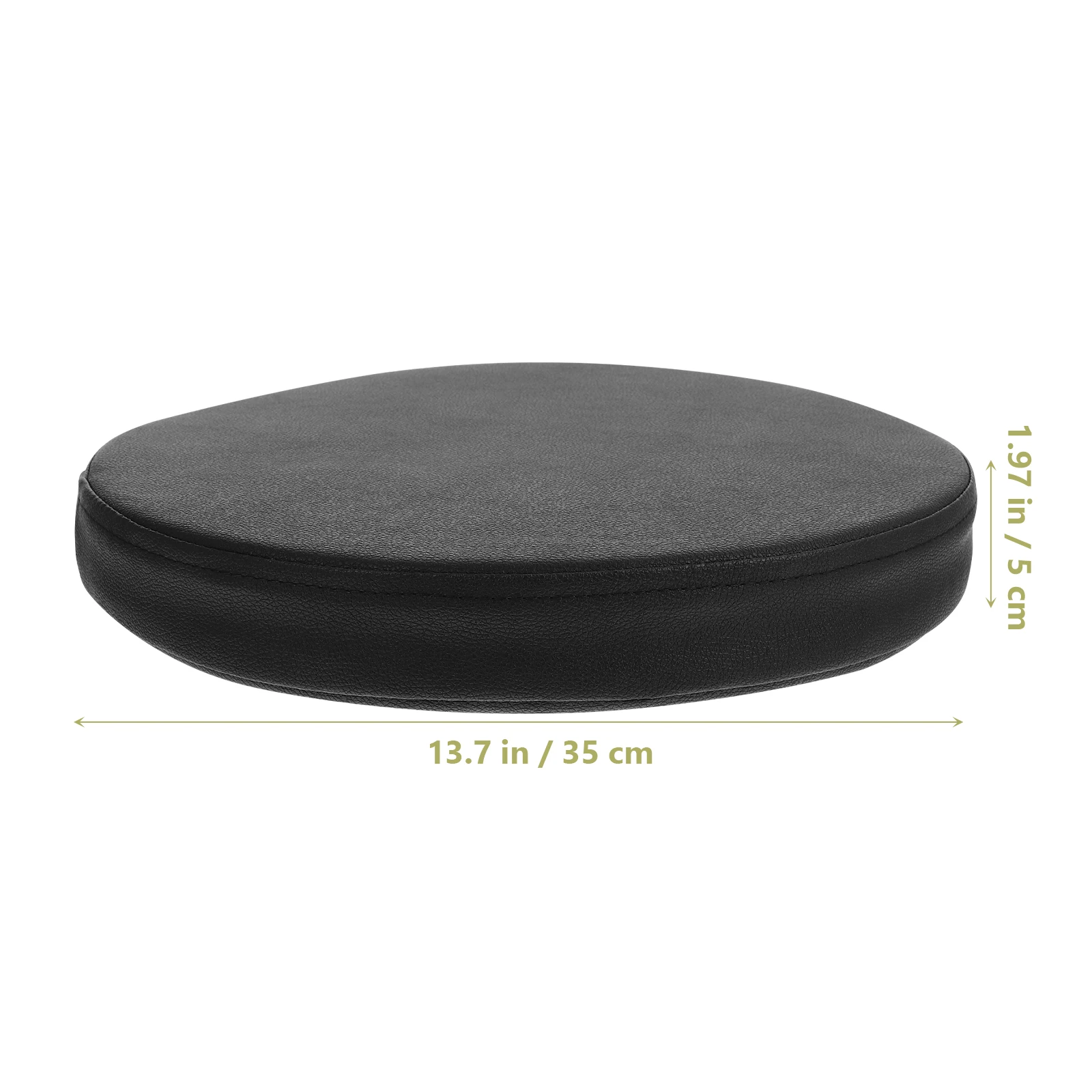 Round Leather Seat Pad Meditation Cushion Yoga Mat Outdoor Wicker Chair Cushion Garden Cushions Breathable Memory Foam Pads