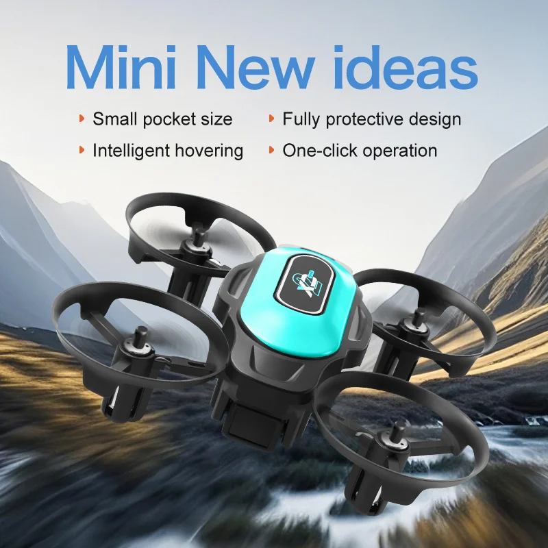 XD2 Mini Drone, 360° Stunt Flips, LED Night Lights, Crash-Resistant Body, Ultra Portable, Easy to Fly, Great Gift for Beginners view 4