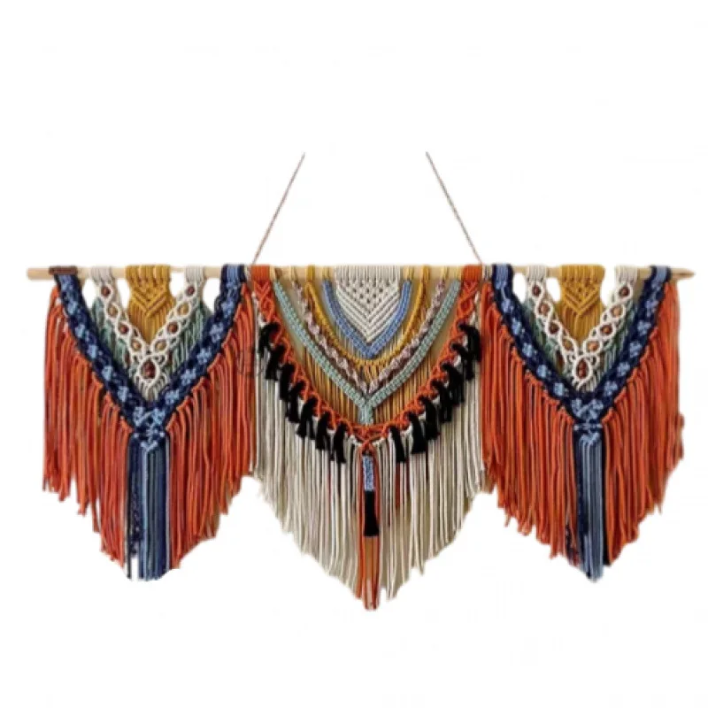 

Wind hand-woven tapestry homestay wall hanging living room wall decoration dormitory bedroom background wall decoration