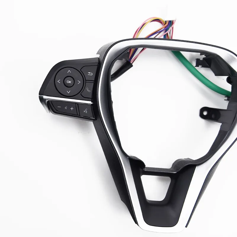Excellent-Cruise Control Switch Steering Wheel Frame Panel For Toyota RAV4 Corolla Levin 2019-2026 Car Volume Control view 5