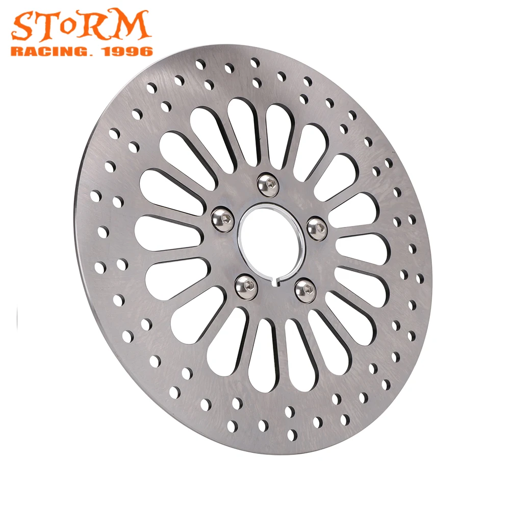 Motorcycle Front Rear Brake Disc Rotor For HARLEY Touring Softail Sportster Dyna 1984-2013 420 Stainless Steel