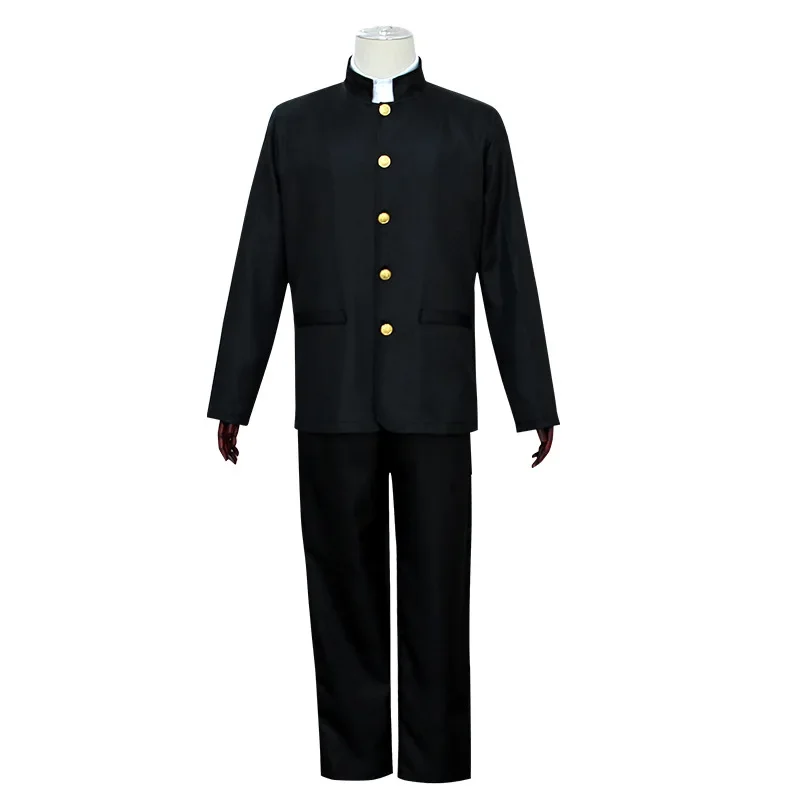 Mob Psycho 100 Mobu Saiko Hyaku Kageyama Shigeo Costume Cosplay uomo quotidiano Casual nero Gakuran abiti cappotto pantaloni uniforme scolastica