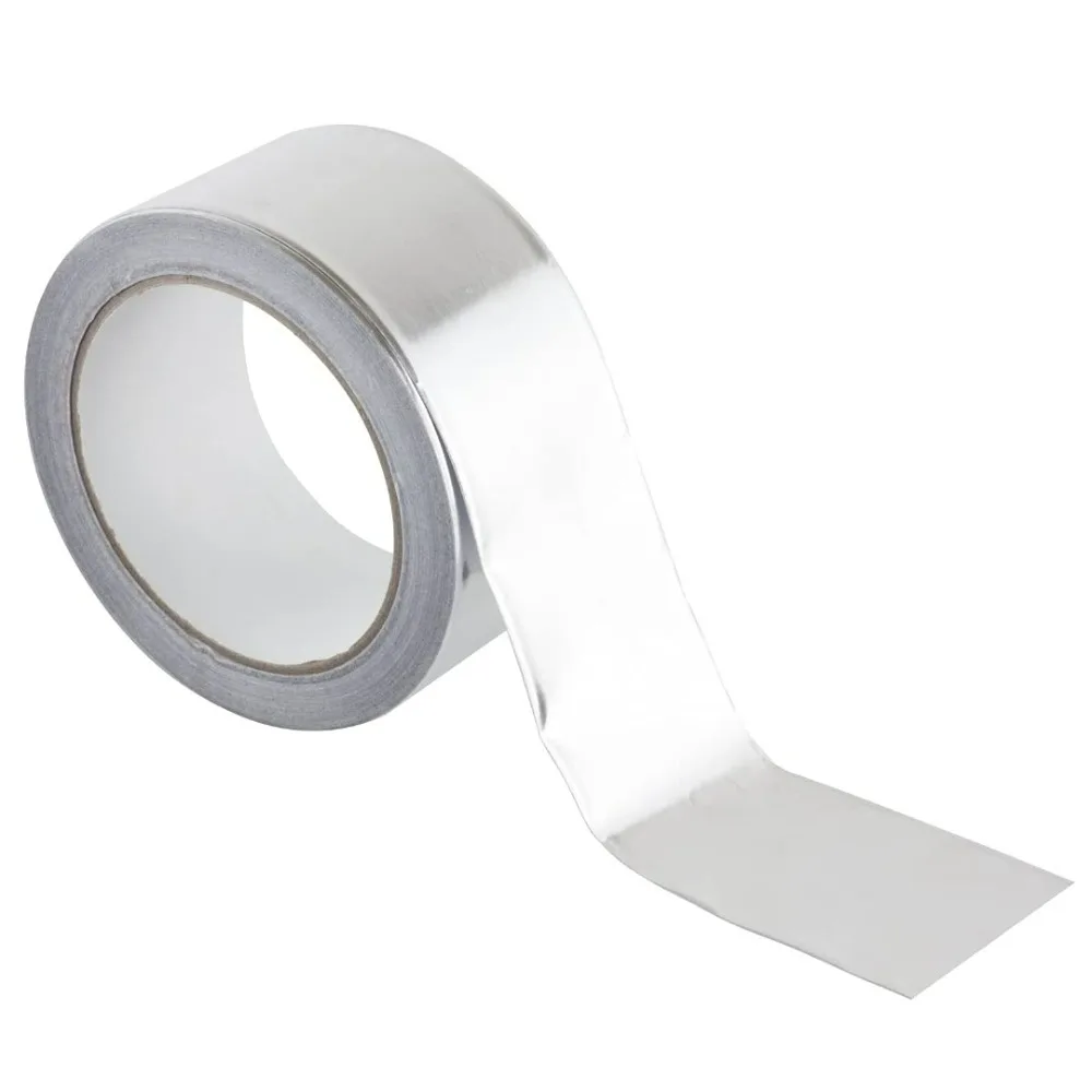 Kitchen Pipe Repair High Temperature Resistance Aluminum Foil Tape  Tape Adhesive Sealing Foil Heat Insulation Leak Proof Tape