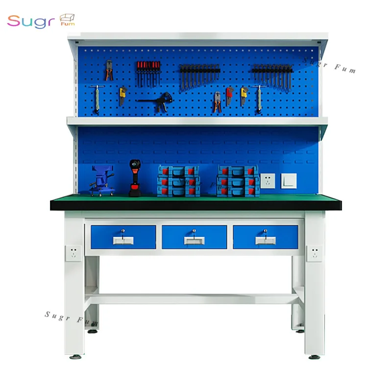 Heavy-duty fitter workbench Anti-static workbench Workshop operation bench Stainless steel maintenance bench Inspection bench Ex