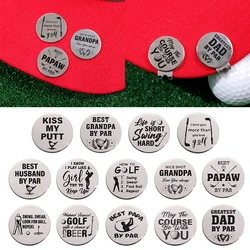 New Golf Ball Mark Removable Hat Clips Round Magnetic Personalized Caps Accessories for Men Women Golfer