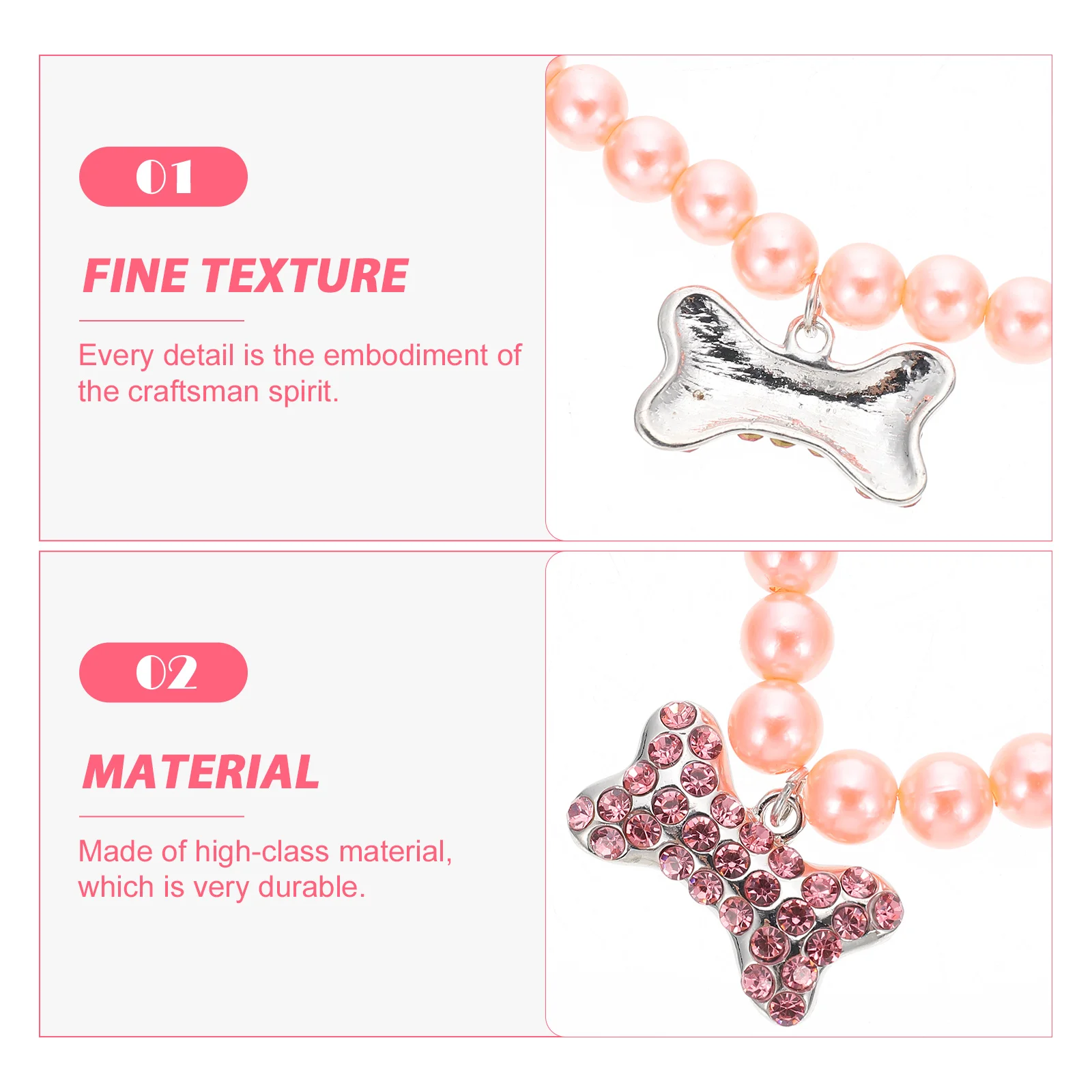 

Pearl Necklace Collar For Cats Dogs Decorative Small Medium Dog Collar Birthday Wedding Photo Shoot Comfortable