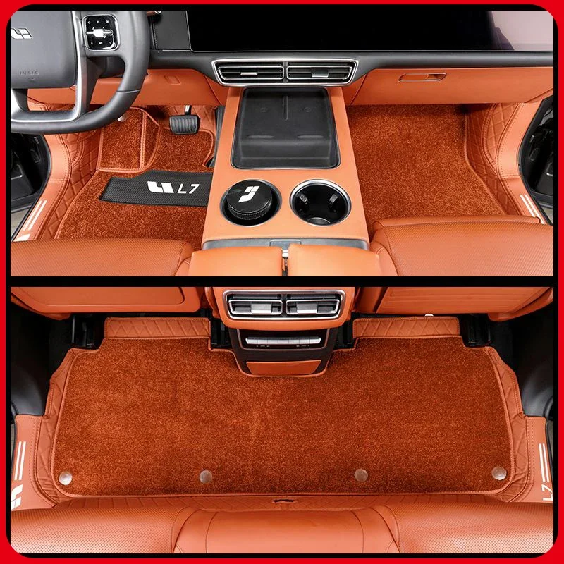 For Lixiang LI L7 L9 2024 Accessories Customized Car Foot Mats Waterproof Car Floor Mats Dirt-proof Vehicle Supplies