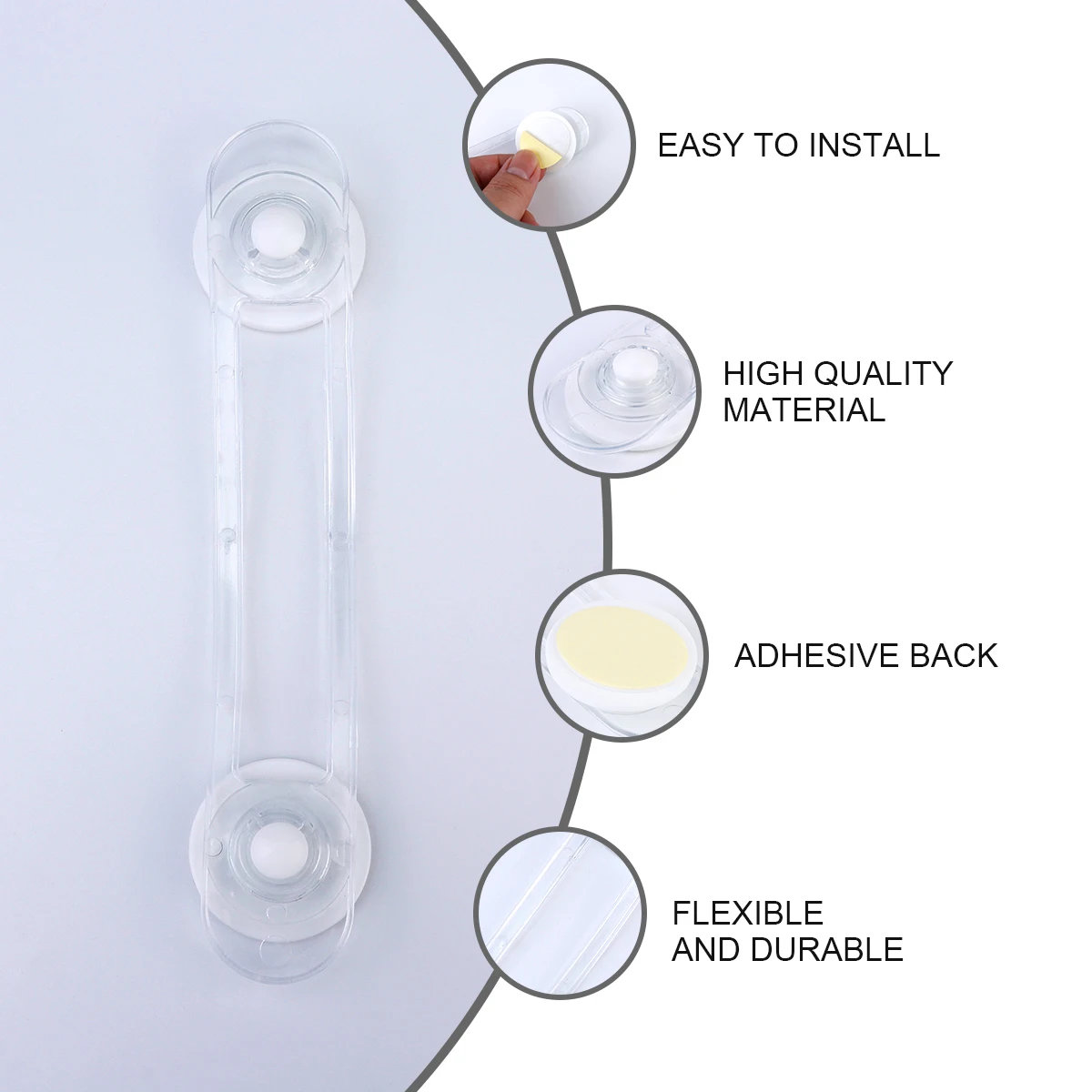 

12 шт. замки для ящиков, прозрачные для шкафов, дверей холодильника, бытовой техники, детская защитная защелка, детский защитный шкаф для детей