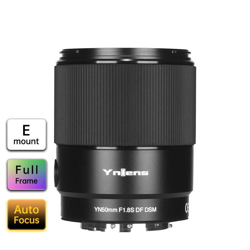 

YONGNUO Full Frame Camera Lens 50mm F1.8S DF DSM for Sony E-Mount A6300 A6400 A6500 NEX7 APS-C Auto Focus AF/MF