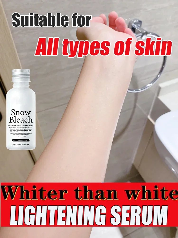 Skin Whitening Cream Private Parts Lightening Whitening Cream for Dark Skin Arm Thigh Body Knees Whitening Brighten Skin Mild