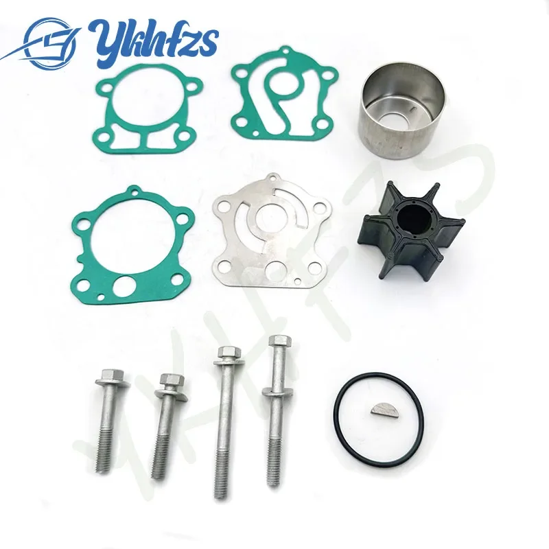 67FW0078 Water Pump Impeller Kit for Yamaha Marine 4-Stroke F75 F80 F90 F100 Outboard Engines 67F-W0078-01 67F-W0078-00 18-3451