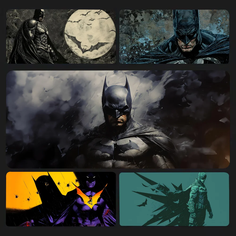 

B-Batman Mousepad Mouse Mat Desk Mat With Pad Gaming Accessories Prime Gaming XXL Keyboard Pad Padding Mat