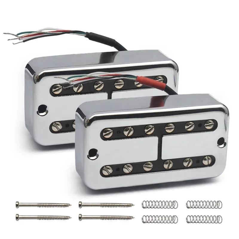 Alnico 5 FT Style Electric Guitar Humbucker Alnico 5 Guitar Pickup Neck-7.5K and Bridge-8.6K Coil Splitting Pickup