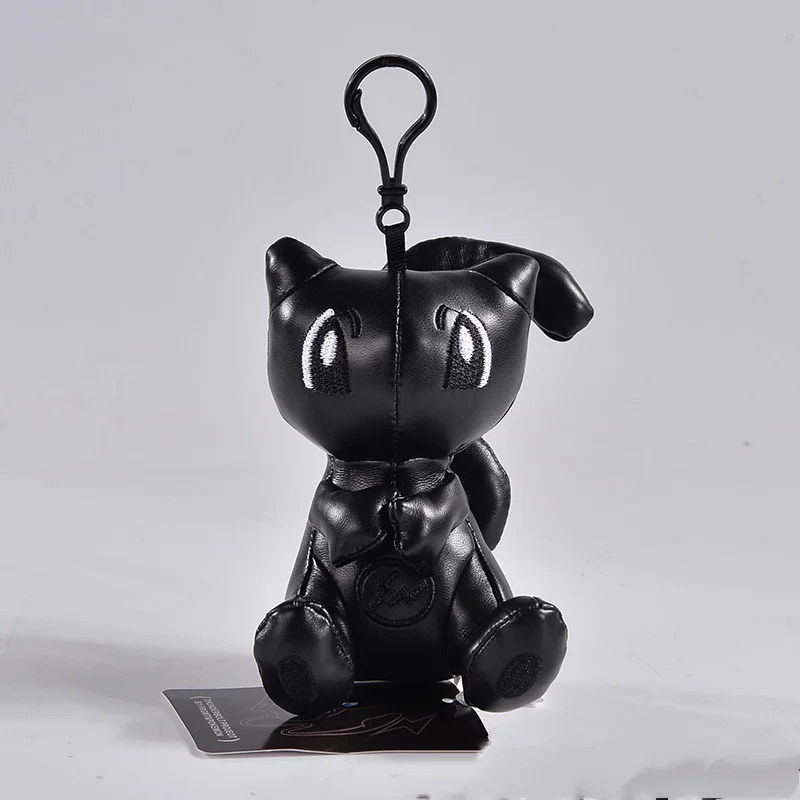 

2025 12Cm Pokemon Dark Lightning Pikachu Pu Plush Filled Keychain Children's Backpack Pendant Bag Zipper Decoration Doll Toy