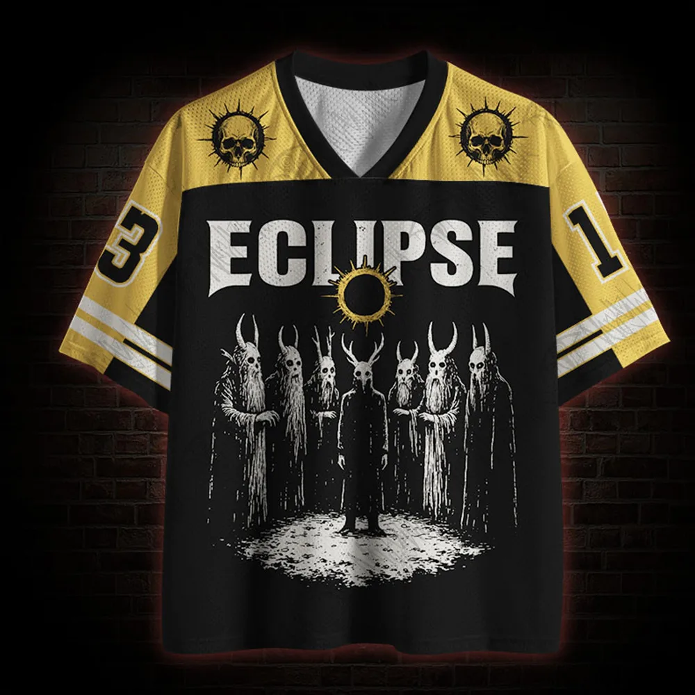 Bestselling Products: Dark Horror Themed Clothing Series, Fashionable Men's Short Sleeved Sportswear, Fitness Sports T-shirts