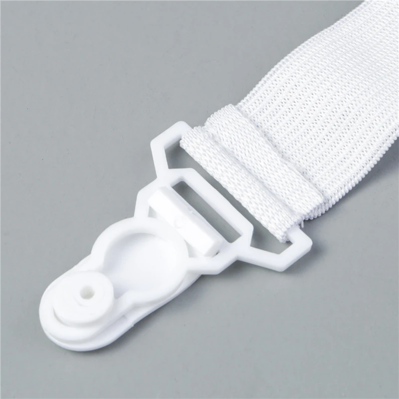 4Pcs/set Elastic Bed Sheet Grippers Double Head Clips Gripper Holder Suspender Bed Sheet Fasteners Adjustable Length 15-30cm