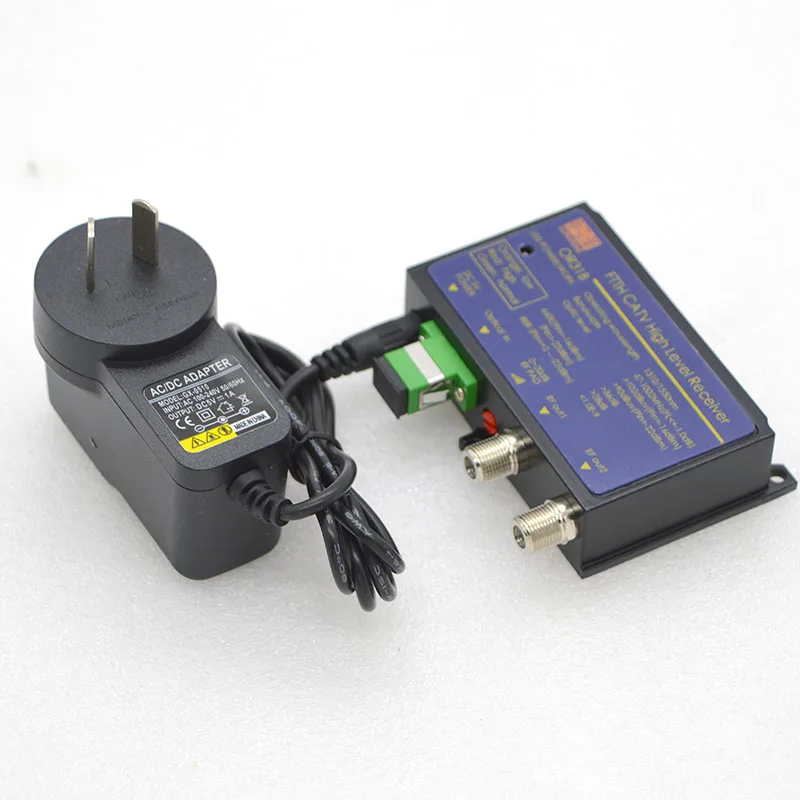 Imagem -06 - Catv Fttb Mini nó Receptor Óptico Conversor Wdm Triplexer Nível de Saída rf 102 Dpi Fonte de Alimentação Padrão au Atacado