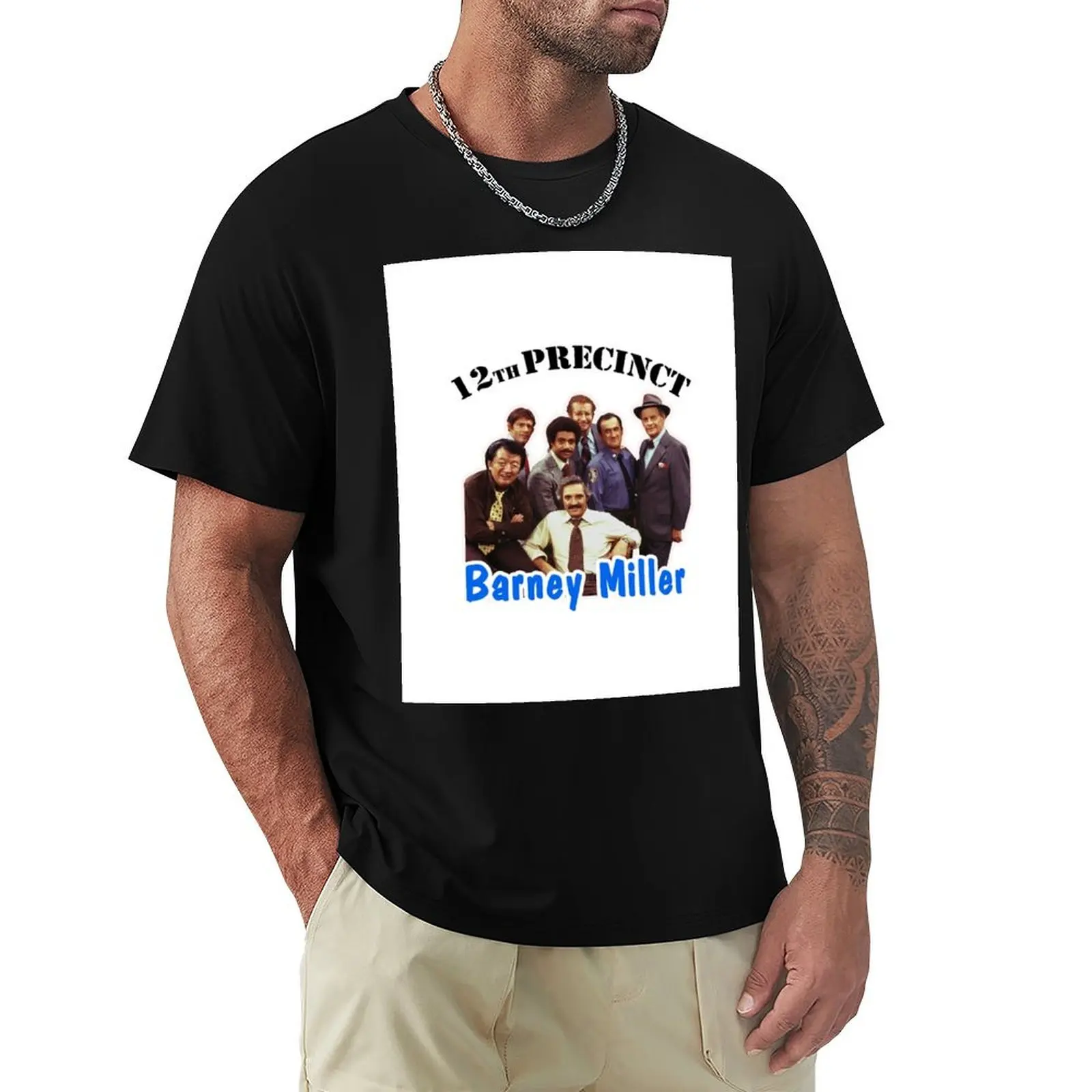 12th Precinct Barney Miller Cast T-Shirt Summer Casual Loose T-Shirt