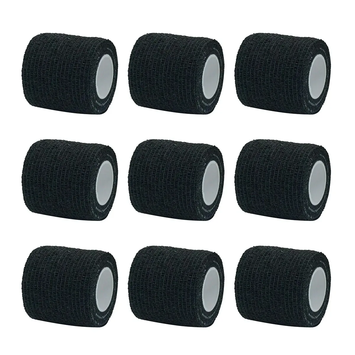 

Black Sport Self Adhesive Elastic Bandage Wrap Tape Elastoplast For Knee Support Pads Finger Ankle Palm