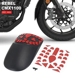 CMX1100 2021 2022 Front Fender Front Wheel Extension Fender Splash Mudguard Guard Motorcycle Parts For HONDA REBEL CMX 1100